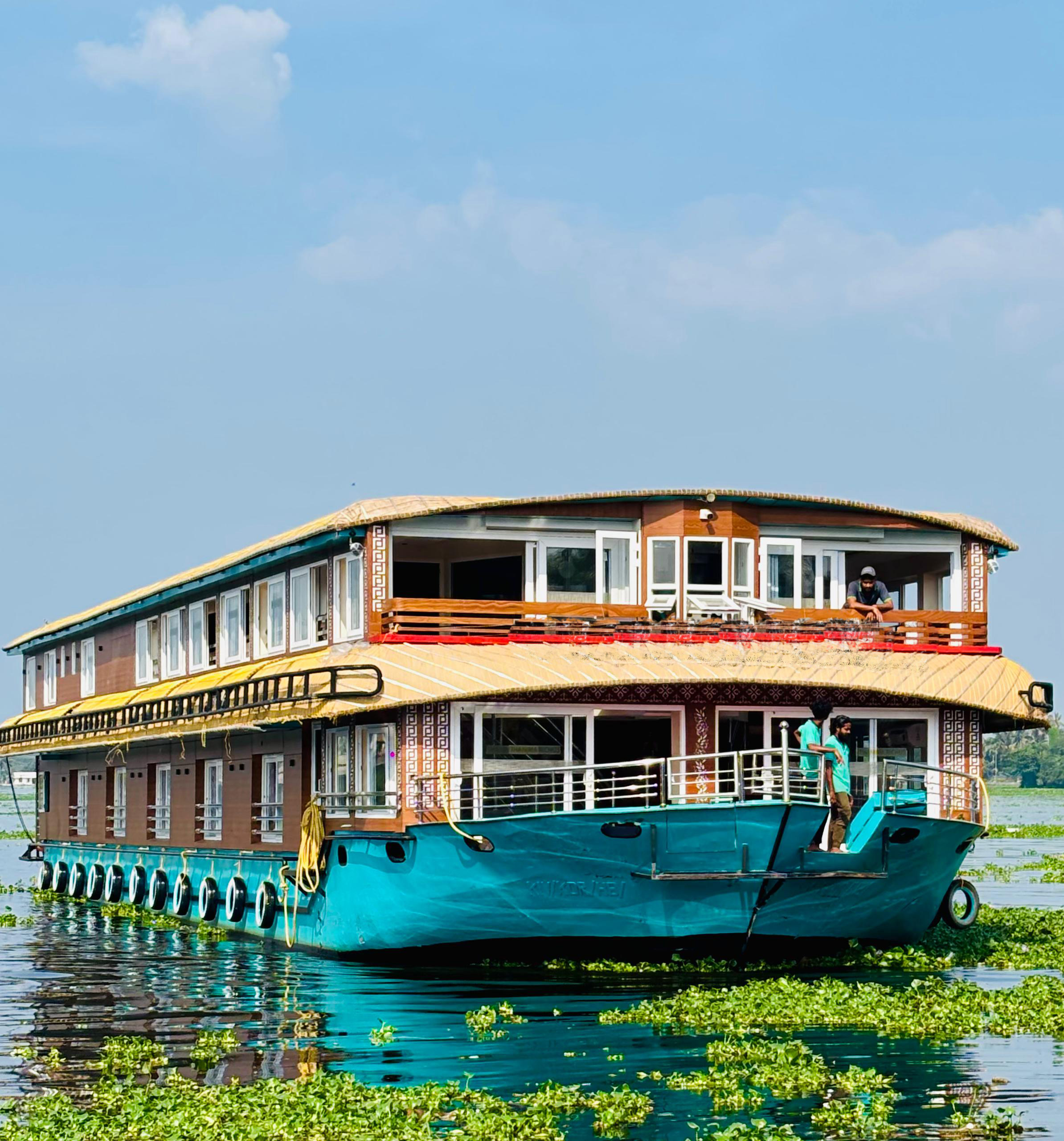 Alleppey boat house