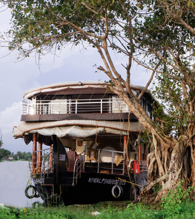 Alleppey boat house